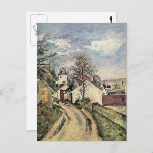 Paul Cezanne Art Briefkaart (Voorkant / Achterkant)