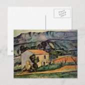 Paul Cezanne Art Briefkaart (Voorkant / Achterkant)