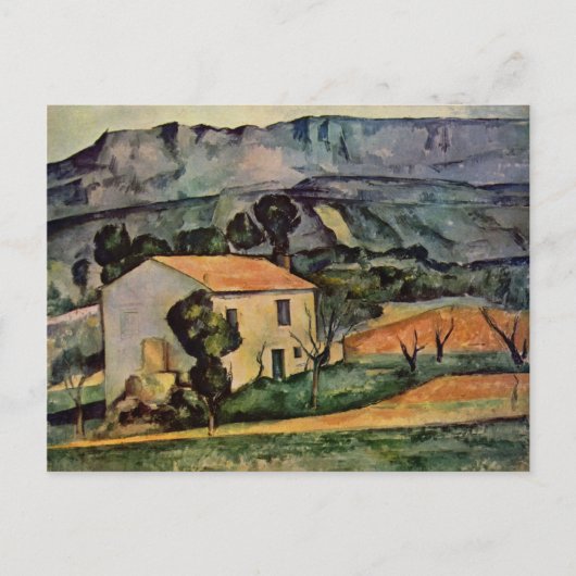 Paul Cezanne Art Briefkaart (Voorkant)