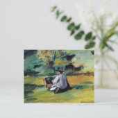 Paul Cezanne Art Briefkaart (Staand voorkant)