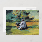 Paul Cezanne Art Briefkaart (Voorkant / Achterkant)
