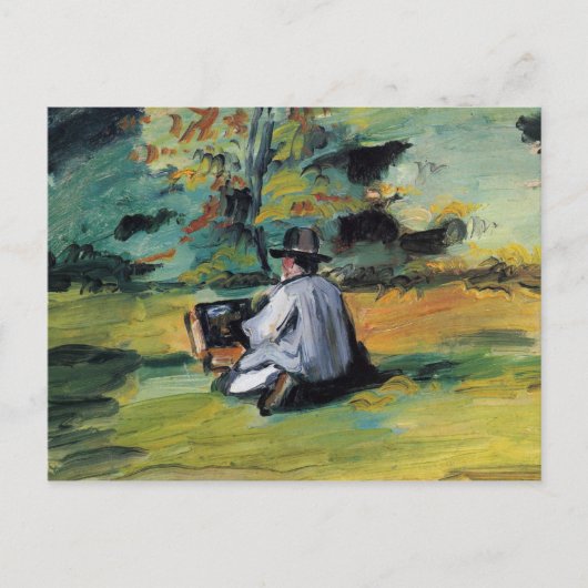 Paul Cezanne Art Briefkaart (Voorkant)