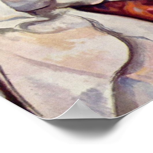 Paul Cezanne Art Poster (Hoek)