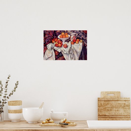Paul Cezanne Art Poster (Keuken)