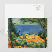 Paul Cezanne Artwork Briefkaart (Voorkant / Achterkant)
