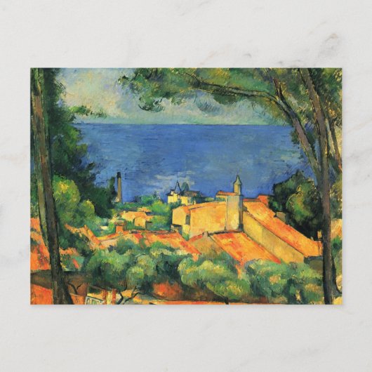 Paul Cezanne Artwork Briefkaart (Voorkant)