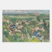 Paul Cezanne - Auvers, Panoramisch Uitzicht Inpakpapier Vel (Voorkant 2)
