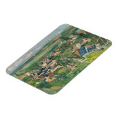 Paul Cezanne - Auvers, Panoramisch Uitzicht Magneet (Linkerzijde)