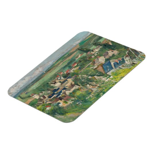Paul Cezanne - Auvers, Panoramisch Uitzicht Magneet (Linkerzijde)