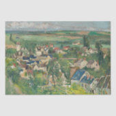 Paul Cezanne - Auvers, Panoramisch Uitzicht Tissuepapier (Voorkant)