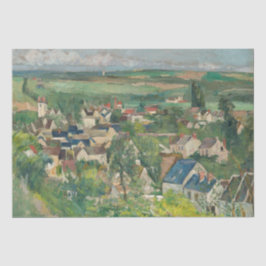 Paul Cezanne - Auvers, Panoramisch Uitzicht Tissuepapier