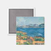 Paul Cezanne - Baai van Marseille, Gezien vanuit E Magneet (Voorkant / Achterkant)