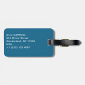 Paul Cezanne - Baai van Marseille, vanuit Estaque Bagagelabel (Achterkant horizontaal)