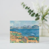 Paul Cezanne - Baai van Marseille, vanuit Estaque Briefkaart (Staand voorkant)