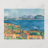 Paul Cezanne - Baai van Marseille, vanuit Estaque Briefkaart (Voorkant)