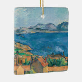 Paul Cezanne - Baai van Marseille, vanuit Estaque Keramisch Ornament (Rechts)