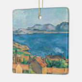 Paul Cezanne - Baai van Marseille, vanuit Estaque Keramisch Ornament (Links)