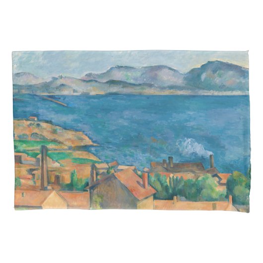 Paul Cezanne - Baai van Marseille, vanuit Estaque Kussensloop (Voorkant)