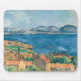Paul Cezanne - Baai van Marseille, vanuit Estaque Muismat