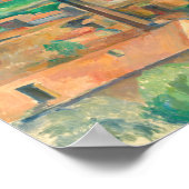 Paul Cezanne - Baai van Marseille, vanuit Estaque Poster (Hoek)