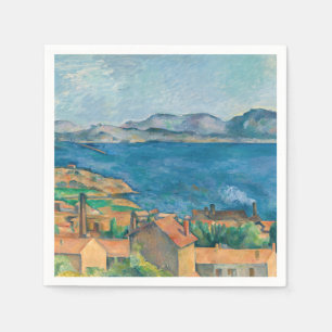 Paul Cezanne - Baai van Marseille, vanuit Estaque Servet