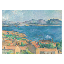 Paul Cezanne - Baai van Marseille, vanuit Estaque Tafelkleed