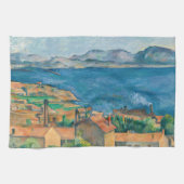 Paul Cezanne - Baai van Marseille, vanuit Estaque Theedoek (Horizontaal)