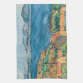 Paul Cezanne - Baai van Marseille, vanuit Estaque Theedoek (Verticaal)