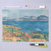 Paul Cezanne - Baai van Marseille, vanuit Estaque Tissuepapier (Craft)