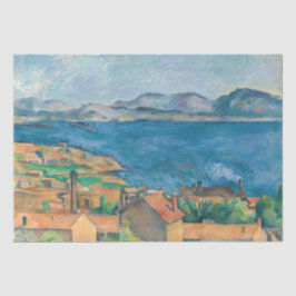 Paul Cezanne - Baai van Marseille, vanuit Estaque Tissuepapier