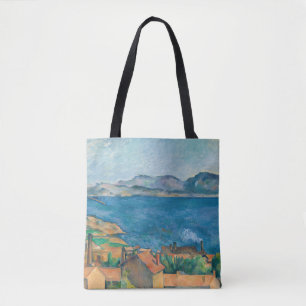 Paul Cezanne - Baai van Marseille, vanuit Estaque Tote Bag