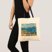 Paul Cezanne - Baai van Marseille, vanuit Estaque Tote Bag (Voorkant (product))