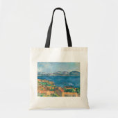 Paul Cezanne - Baai van Marseille, vanuit Estaque Tote Bag (Voorkant)