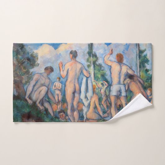 Paul Cezanne - Badenden Bad Handdoek (Handdoek)