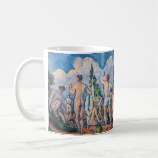 Paul Cezanne - Badenden Koffiemok (Links)