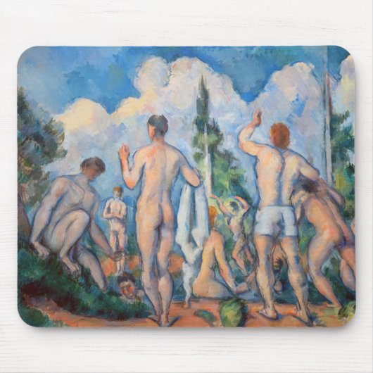 Paul Cezanne - Badenden Muismat (Voorkant)