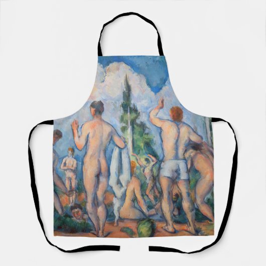 Paul Cezanne - Badenden Schort (Voorkant)