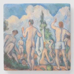Paul Cezanne - Badenden Stenen Onderzetter
