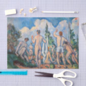 Paul Cezanne - Badenden Tissuepapier (Craft)