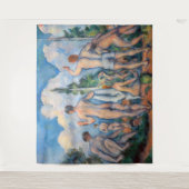 Paul Cezanne - Badenden Wandkleed (Voorkant)