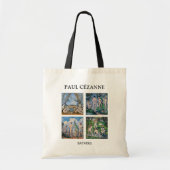Paul Cezanne - Baders Meesterwerken Selectie Tote Bag (Voorkant)