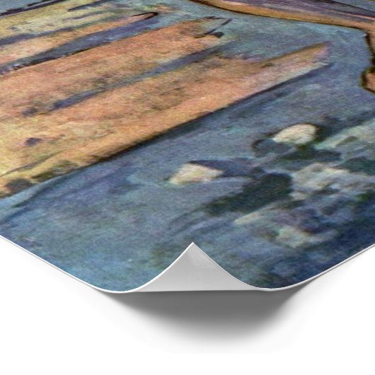 Paul Cezanne - Bather Poster (Hoek)