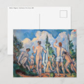 Paul Cezanne - Bathers Briefkaart (Voorkant / Achterkant)