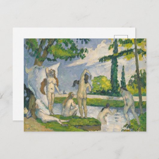 Paul Cezanne | Bathers Briefkaart (Voorkant / Achterkant)