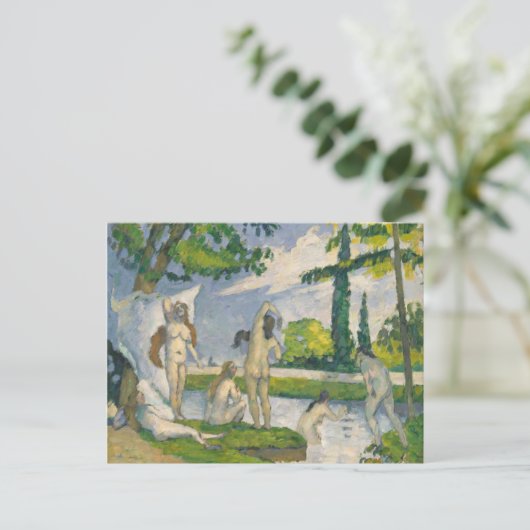 Paul Cezanne | Bathers Briefkaart (Staand voorkant)