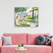 Paul Cezanne | Bathers Canvas Afdruk (Insitu (Woonkamer))