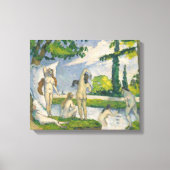 Paul Cezanne | Bathers Canvas Afdruk (Voorkant)