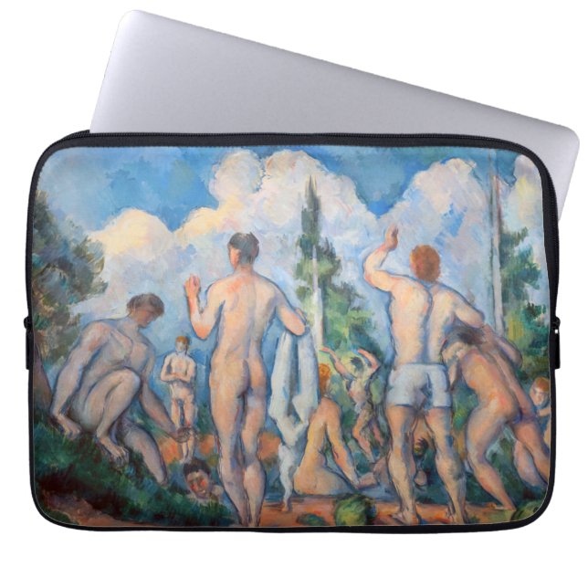 Paul Cezanne - Bathers Laptop Sleeve (Voorkant)
