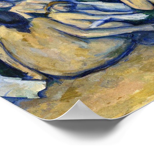 Paul Cezanne - Bathers (Les Grandes Baigneuses) Poster (Hoek)