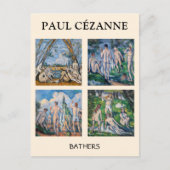 Paul Cezanne - Bathers Mastersheets selecteren Briefkaart (Voorkant)